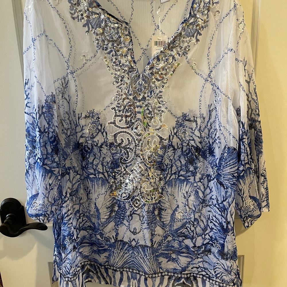 Chico’s Tunic Large - Chico’s Size 2 NWT